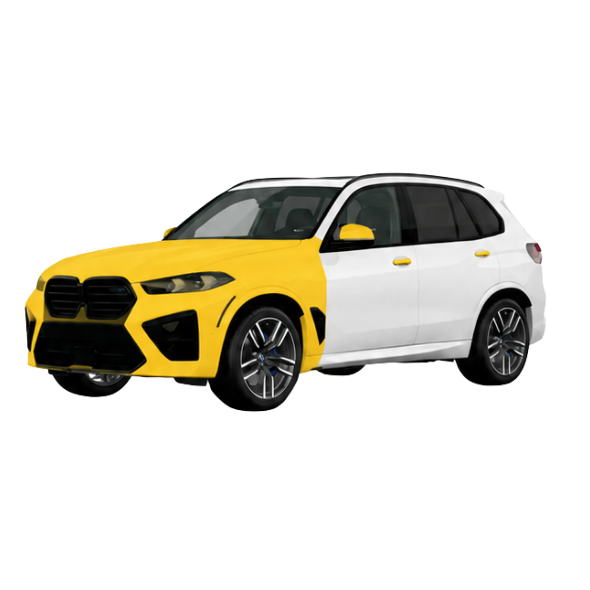 Full Front PPF coverage on vehicle